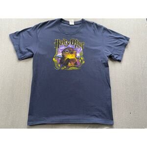 vintage monterey bay aquarium “Hairy Otter” Tshirt Large Navy